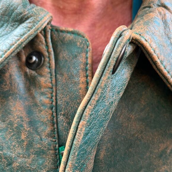 Vintage genuine Mark Buchanan Pelle Pelle moto jacket, size 40 - Picture 8 of 16